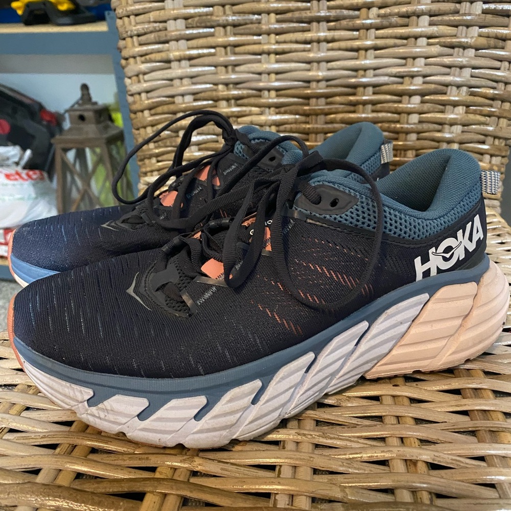 Hoka One Gaviota Blue Running Shoes
